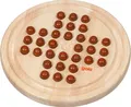 Produktbild: Solitaire | Ø 23 cm, Holz, 33 Kugeln, per Stück | Spiel | Goki | HS052 | Deutsch