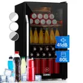 Produktbild: Getränkekühlschrank Weinkühlschrank Flaschen Bierkühler Hotel Minibar E 80L