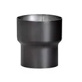 Produktbild: FIREFIX R150/Ü8 Erweiterung 120 auf 150 für 2 mm Starke Rauchrohre, schwarz lackiert, von 120 mm Ofenanschluss auf 150 mm Wandanschluss