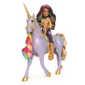 Produktbild: Unicorn Academy Licht Einhorn Wildstar 28 cm mit Puppe Sophia 24 cm