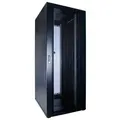 Produktbild: DSIT Serverschrank 42 HE 19” Serverschrank, mit perforierten Türen (BxTxH) 800 x 1000 x, 1600 schwarz 42 HE 1000mm tiefe 