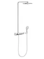 Produktbild: Grohe Rainshower System SmartControl Duo 360, Duschsystem mit Thermostatbatterie für die Wandmontage, chrom