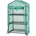 Produktbild: [en.casa] Gewächshaus, Grün, Metall, 69x125x49 cm, Gartenzubehör, Hochbeete