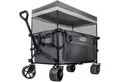 Produktbild: all Kids United Bollerwagen All Kids United Faltbarer Bollerwagen – 90 L, 150 kg, Strand & Garten (Handwagen Transportkarre mit Bremse, Verstellbarer Griff), für Strand, Garten & Outdoor