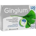 Produktbild: GINGIUM 120 mg Filmtabletten 30 St. PZN 14171165