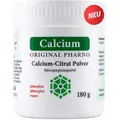 Produktbild: Calcium-Citrat Pulver - 100% Pures Calciumcitrat ohne Zusätze - 180 g | 1 Dose [Original-Pharno]