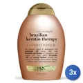 Produktbild: OGX Balsam 385 Ml Brazilian Keratin Smooth Haarspülung Weiß 022796976024