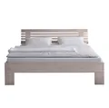 Produktbild: HASENA Wood Line Bett Buche weiß Kopfteil Litto Füße Massa 20 180x200