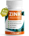 Produktbild: Zink 25mg - 365 Tabletten (vegan) mit Zinkbisglycinat (Zink-Chelat) für höchste Bioverfügbarkeit - laborgeprüft mit Zertifikat - optimal hochdosiert - 1 Jahresvorrat - ProFuel