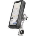 Produktbild: SBS Halterung für Motorrad Lenker- Handyhalterung für Smarphones bis zu 6 Zoll - Handyhalter aus Aluminium wasserbeständig mit Zertifikat IPX6