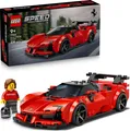 Produktbild: LEGO Speed Champions Ferrari SF90 XX Stradale Sportwagen - Modellbau mit sammelbarer Fahrer Minifigur - Geburtstagsgeschenkidee für Jungen ab 9 Jahren und Motorsportfans - 77254