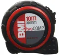 Produktbild: BMI 472041021 Taschenbandmaß Two Comp, Länge 10 m, weisslackiertes Band, mit Clip