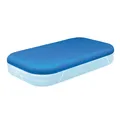 Produktbild: Abdeckplane PE-Plane Blau für eckige Bestway Family Pools 340 x 230 cm