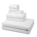 Produktbild: Möve - 8 teiliges Frottier-Set - Superwuschel (2 X Wasch- 2 X Gäste- 2 X Dusch- 2 X Handtuch im Set) - 520 g/m2 - Baumwolle - Walkfrottee - saugstark - weich und flauschig - Snow