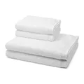 Produktbild: Möve - 4 teiliges Frottier-Set - Superwuschel (2 X Handtuch 2 X Duschtuch im Set) - 520 g/m2 - Baumwolle - Walkfrottee - saugstark - weich und flauschig - Snow