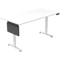 Produktbild: Home Deluxe - Höhenverstellbarer Schreibtisch Elmo – Weiß, 120x60 Cm Höhenverstellbarer Schreibtisch, Ergonomischer Schreibtisch, Elektrischer Schreibtisch