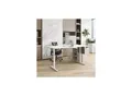 Produktbild: Home Deluxe Höhenverstellbarer Schreibtisch ELMO Weiß 120 x 60 cm ohne PC-Halterung