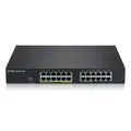 Produktbild: Zyxel GS1915-24EP Smart Managed Switch 24x Gigabit Ethernet (12x PoE+, max. 130 Watt) GS1915-24EP-EU0101F