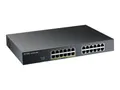 Produktbild: ZyXEL GS1915 Series GS1915-24EP - Switch - kompatibel mit NebulaFLEX - Smart - 24 x 10/100/1000 (12 PoE) (GS191524EPEU0101F)