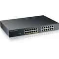 Produktbild: ZYXEL GS1915-24EP 24-port GbE davon 12 Ports PoE+ 130 Watt 802.3at Smart Switch NebulaFlex rackmount smart fan