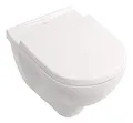Produktbild: Villeroy & Boch Combi-Pack O.novo Wand-WC DirectFlush Weiß CeramicPlus + Sitz 5660HRR1