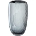 Produktbild: Leonardo Bellagio Dekovase - Vase aus hochwertigem Glas mit Struktur außen - Handarbeit - Höhe 37 cm, Durchmesser 20 cm - Anthrazit, 036449