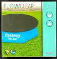 Produktbild: Intex Swimming Pool 147 244 305 366 o. Bestway Poolabdeckung Abdeckplane Leiter