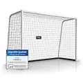 Produktbild: Racetex Fussballtore für Garten Kinder und Erwachsene [ENORM ROBUST] - Fußballtor Kinder mit Stabiler Stahlrahmen Front - Fußballtore inkl. Edelstahl Erdanker - Das Perfekte Tor für den Garten 300