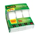 Produktbild: Scotch Magic Tape 3 Rollen 19mm x 7,5m + gratis Handabroller - OVP