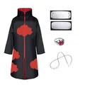 Produktbild: Akatsuki Mantel für Kinder Erwachsener, Unisex Cosplay Anime Kostüm Itachi Ma...