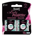 Produktbild: Wilkinson Sword Lady Protector Rasierklingen für Damen Rasierer, 10 St