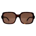Produktbild: Emporio Armani EA4195 502673 glänzende havanna dunkelbraune Sonnenbrille
