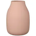 Produktbild: blomus Dekovase -COLORA- Vase: Handgefertigte Eleganz mit matter Oberfläche, Handgefertigt, Keramik & Porzellan, Matt, Schutznoppen, Zeitloses Design braun Ø 14 cm x 20 cm