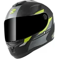 Produktbild: FC-Moto FF114B Zeron Helm, schwarz-gelb, Größe XL für Männer