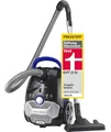 Produktbild: Fakir Blue Vac Power TS 721 Staubsauger mit Beutel 800W, Bodenstaubsauger mit Kabel, HEPA H14 Filter, sehr leisem Hocheffizienzmotor 69dB(A), großem 3l Staubbeutel & 12m Aktionsradius, Schwarz/Blau