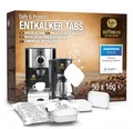 Produktbild: Coffeeano 50 Entkalkungstabletten für Kaffeevollautomaten und Kaffeemaschinen. Entkalkungs-Tabs für Delonghi, Siemens, EQ-Serie, Jura, Krups, Bosch, Miele, Melitta, WMF uvm.