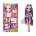 Produktbild: Swim  Style - Violet Lila - 28 cm Große Puppe mit Schimmerndem Pareo, auf 10+...