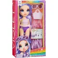 Produktbild: Rainbow High Swim & Style Fashion Doll- Violet (Purple)