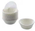 Produktbild: Original Kaiser Inspiration Mini Muffin Förmchen Papier, 200 Stück, weiß, klein 4,5 cm, Muffinförmchen Papier fettdicht, ideal für süße und herzhafte Muffins