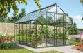 Produktbild: Vitavia Gewächshaus, Treibhaus Merkur 9900 grün, 2,57x3,83 m, Glas, Fundament