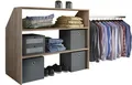 Produktbild: VCM Kleiderschrank Offener Kleiderschrank Dachschrägen Regal Dacho l (1-St)