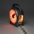 Produktbild: Konstsmide -100 Micro LED Compactlights mit Kabelaufroller, schwarz-rot, 600 war