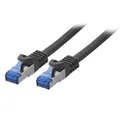 Produktbild: BIGtec 2 x 2m CAT7 Patchkabel schwarz Netzwerkkabel Ethernet Kabel Netzwerk