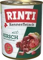 Produktbild: Rinti Kennerfleisch mit Hirsch Hunde Nassfutter getreidefrei: 12 x 800 g