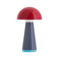 Produktbild: REMEMBER Tischleuchte BOB rot LB 20, H 28 cm D 16 cm, Dimmbar, aufladbar