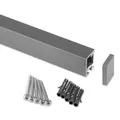 Produktbild: Kesseböhmer Linero style Küchenreling Edelstahloptik 600 x 22 x 29 mm Aluminium Nischensystem von SOTECH