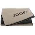 Produktbild: Joop! Wohndecke Uni-Doubleface Stein Anthrazit - 150x200cm