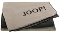 Produktbild: JOOP! Plaid / Wohndecke UNI-DOUBLEFACE | Stein-Anthrazit