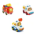 Produktbild: Tut Tut Baby Flitzer - 3er Set Einsatzfahrzeuge (Feuerwehrauto, Rettungswagen...