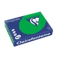 Produktbild: Clairefontaine 1991C - Ries Druckerpapier / Kopierpapier Trophee, intensive Farben, DIN A4, 80g, 500 Blatt, Billardgrün, 1 Ries